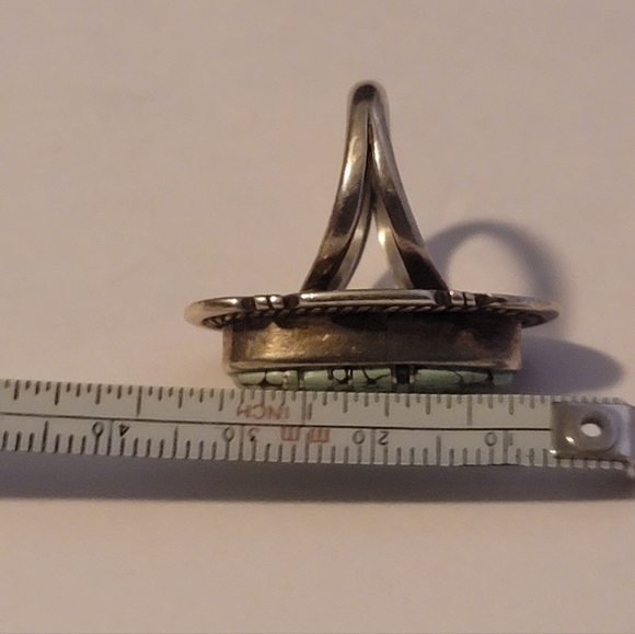 Navajo P.A Smith Sterling Silver Ring Sz5 - Picture 3 of 9